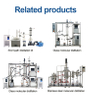 YUHUA Wiped Film Essential Oil Distillation Unit Kit Equipment