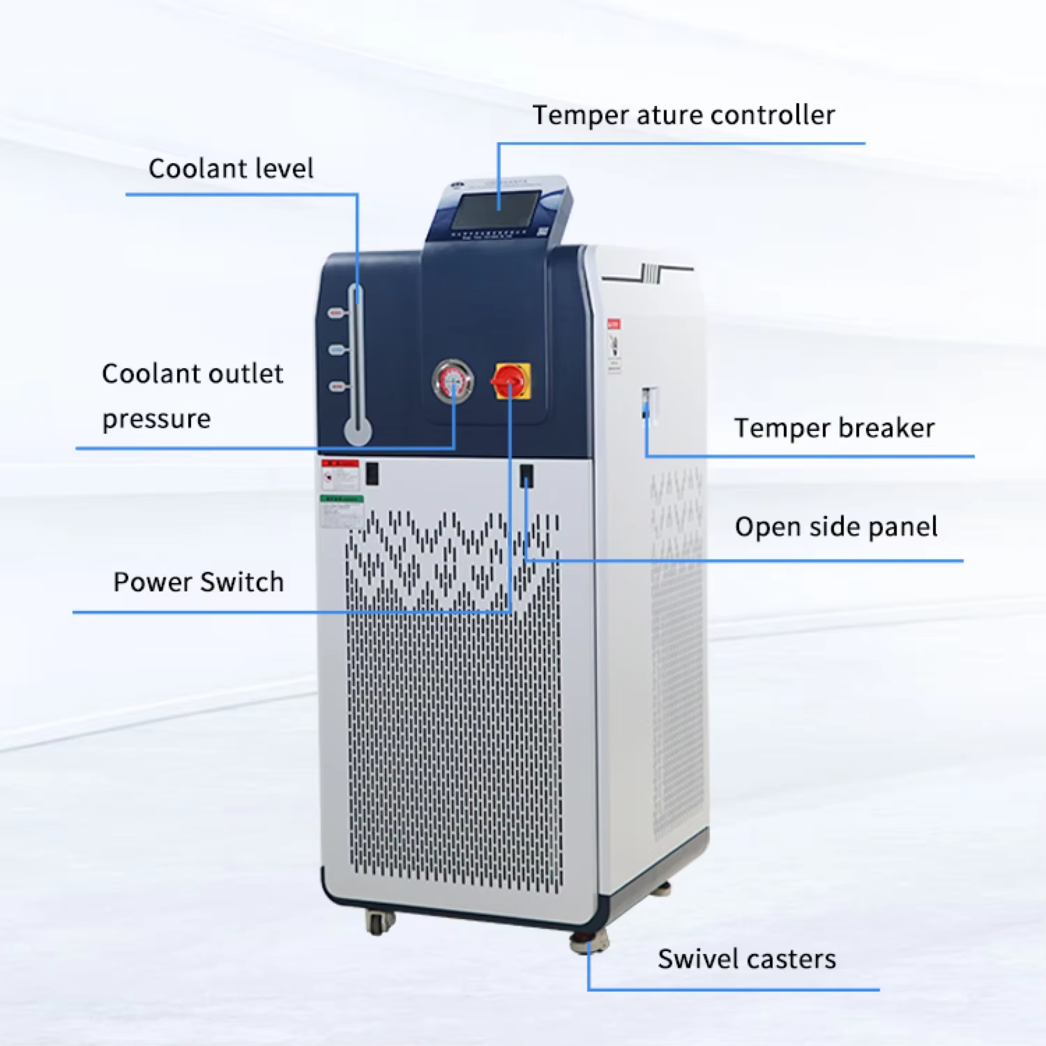 YUHUA High And Low Temperature Cooling Circulating Pump / Circulating Water Cooling Chiller