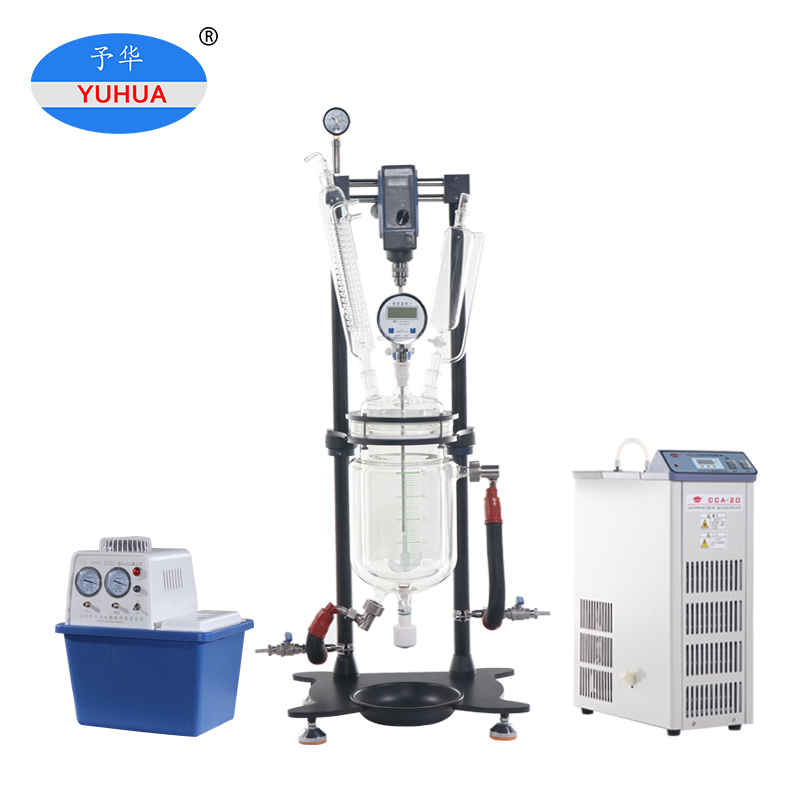 XYHGSF 5L Series Jacketed Glass Reactor