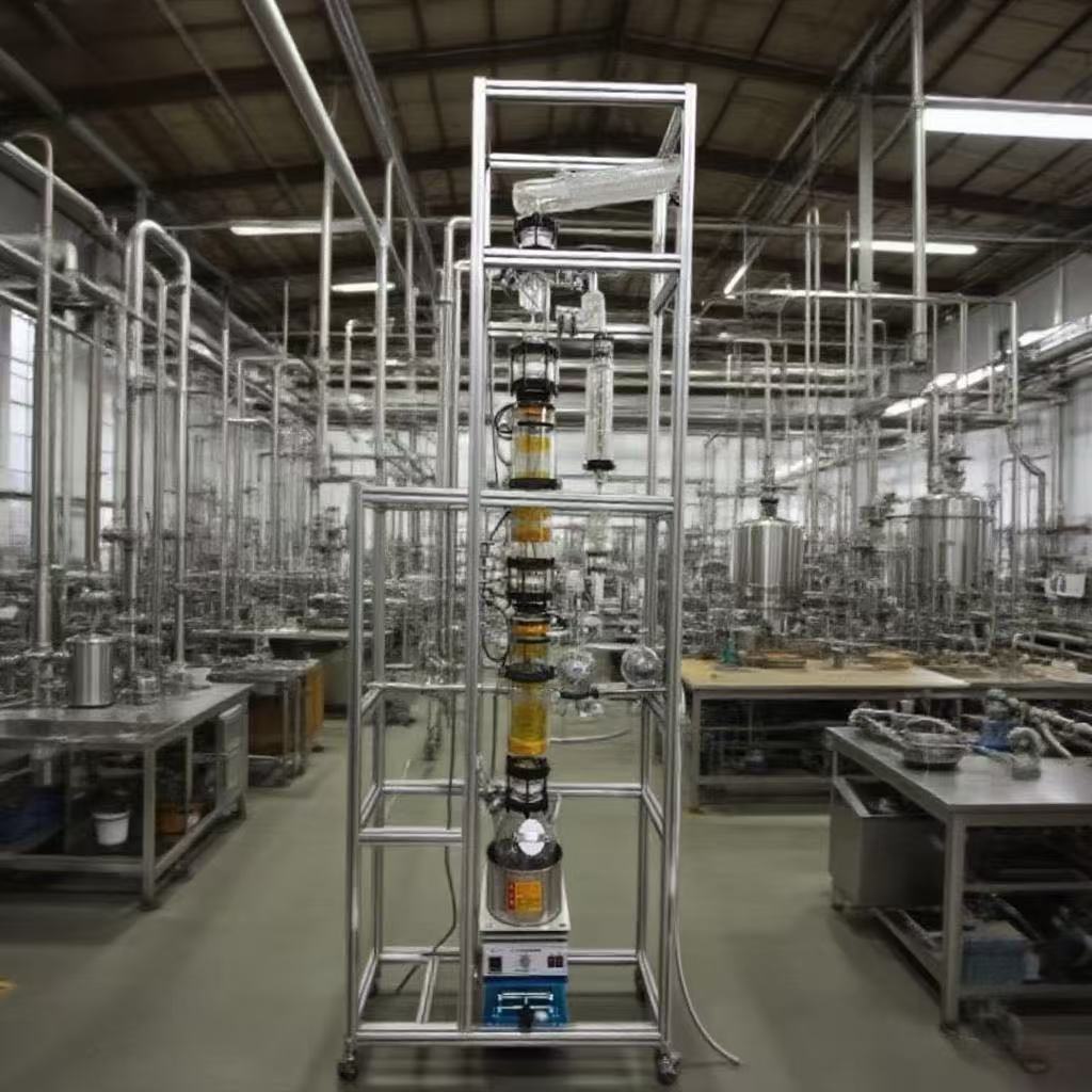 Small Distillation Kettle for Essential Oil Extraction Laboratory