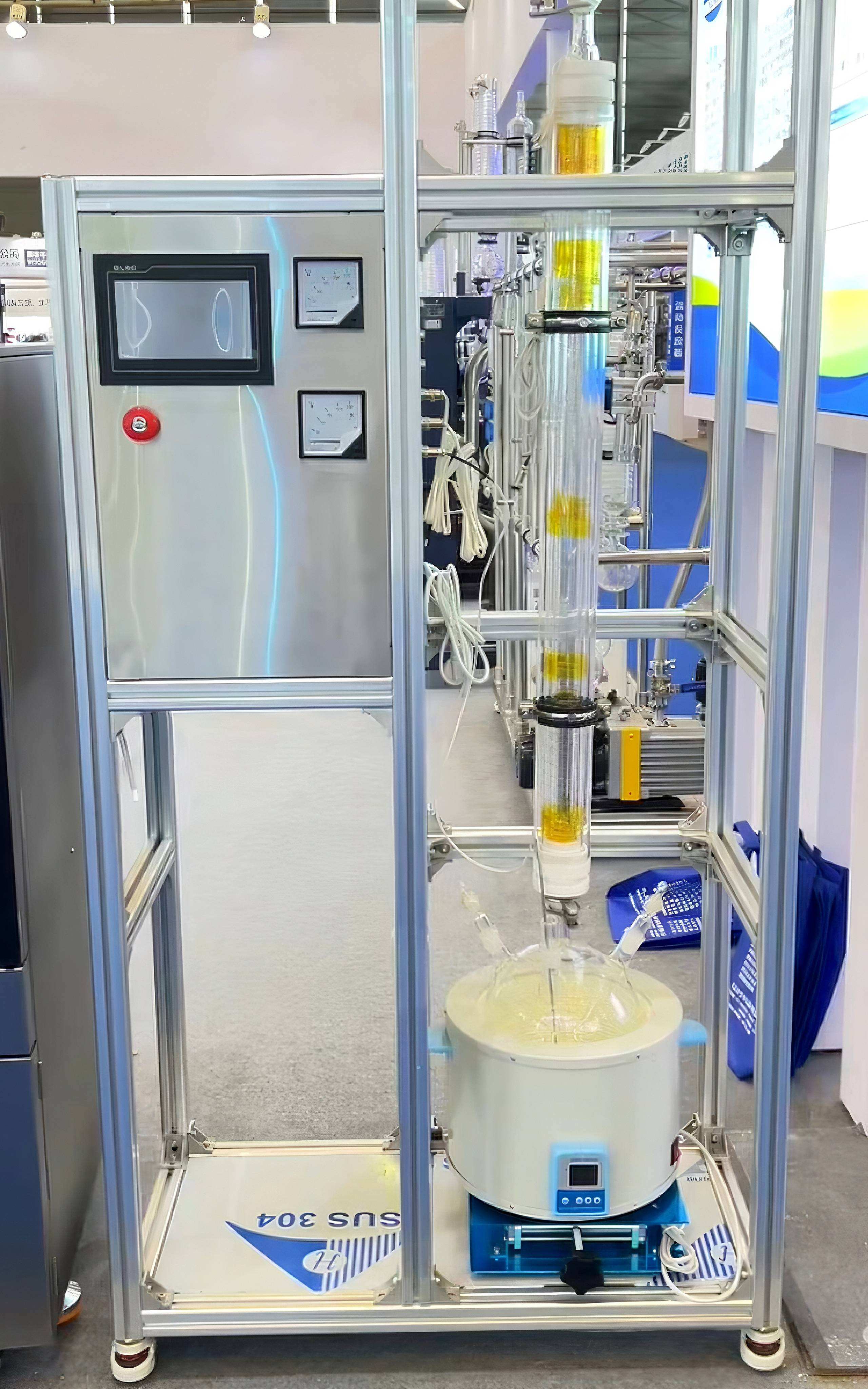 Customized Precision Distillation Kettle Molecular Distillation System for High Purity Solvent Recovery