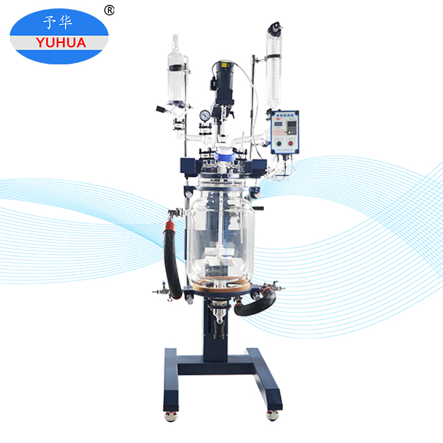 ZYSF Series tilt Reactors 20L Double-Layer Glass Reactor