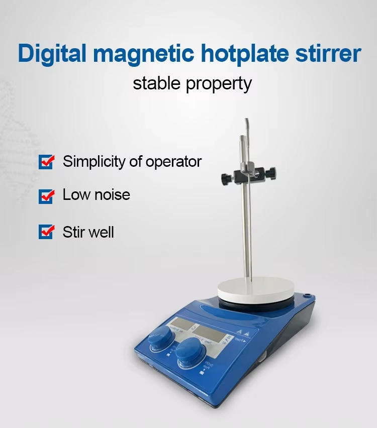 YUHUA RTC-2 Hot Plate Digital Hotplate 20l Laboratory Magnetic Stirrer