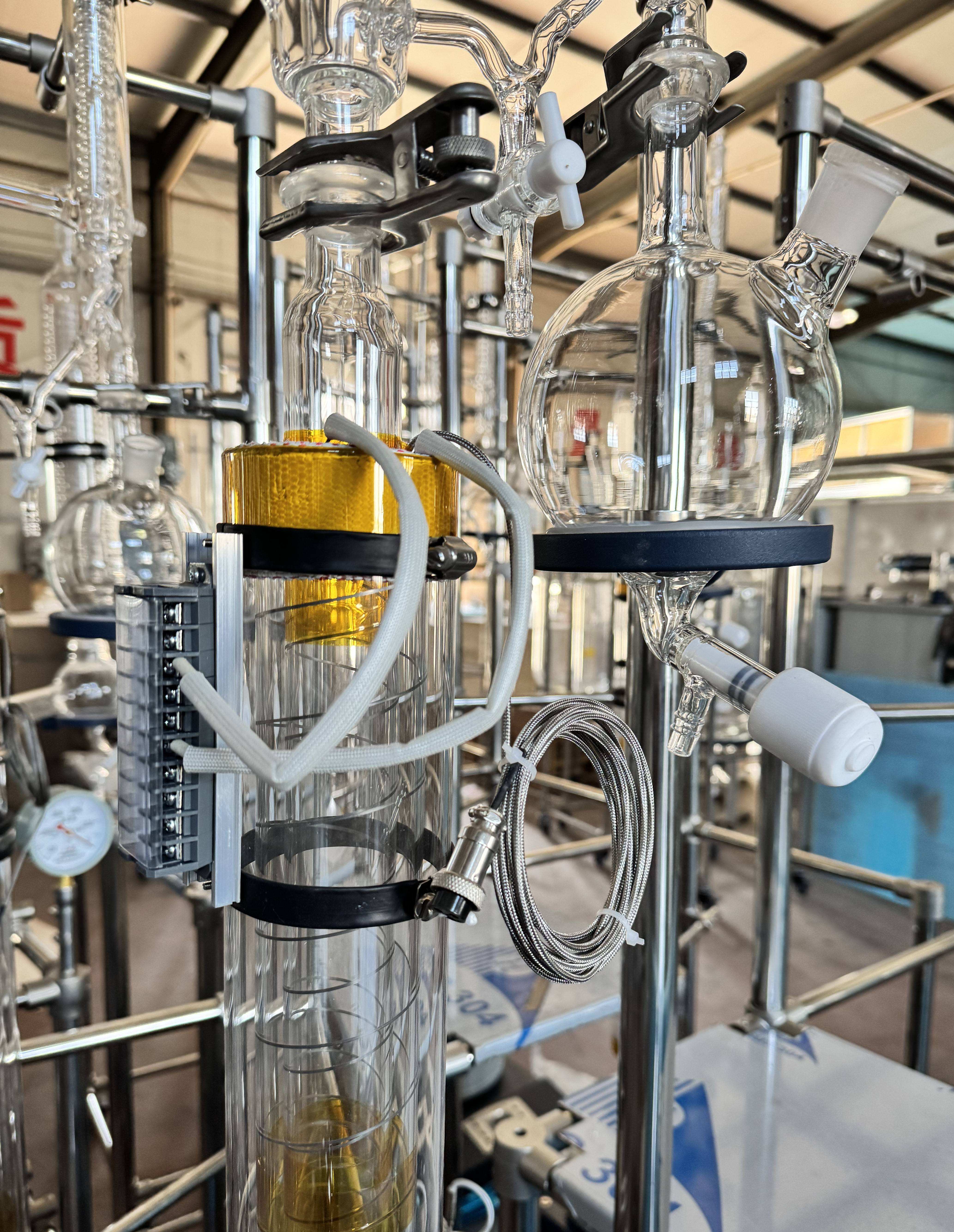 Customized Precision Distillation Kettle Molecular Distillation System for High Purity Solvent Recovery