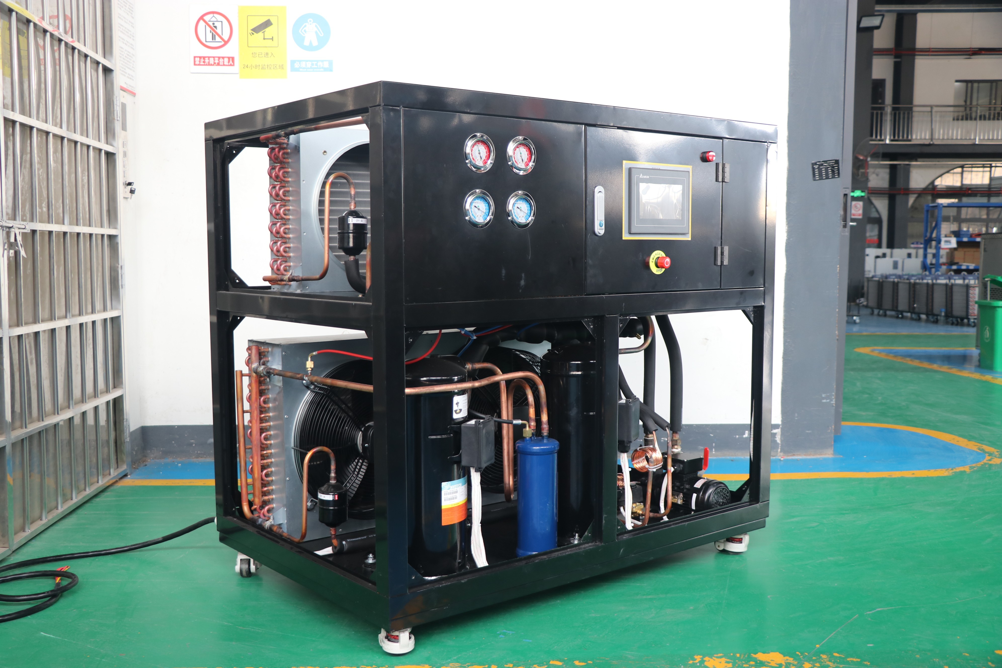 YUHUA Refrigeration Machine Medium Low Temperature Cooling Circulating Pump Cooled Water Industrial Chiller