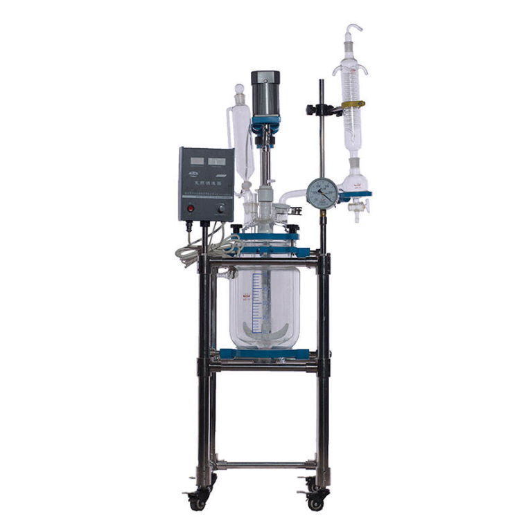 Yuhua 5L Jacketed Glass Reactor Kit Explosion Proof