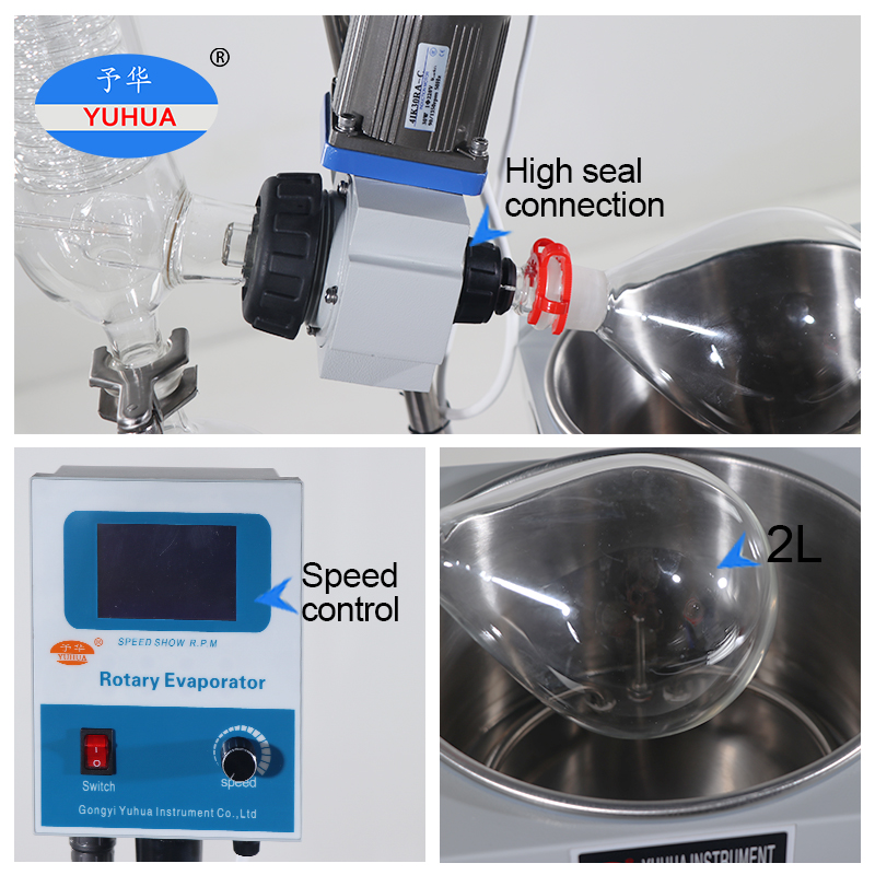 Manual Lift Rotary Evaporator YRE-201D