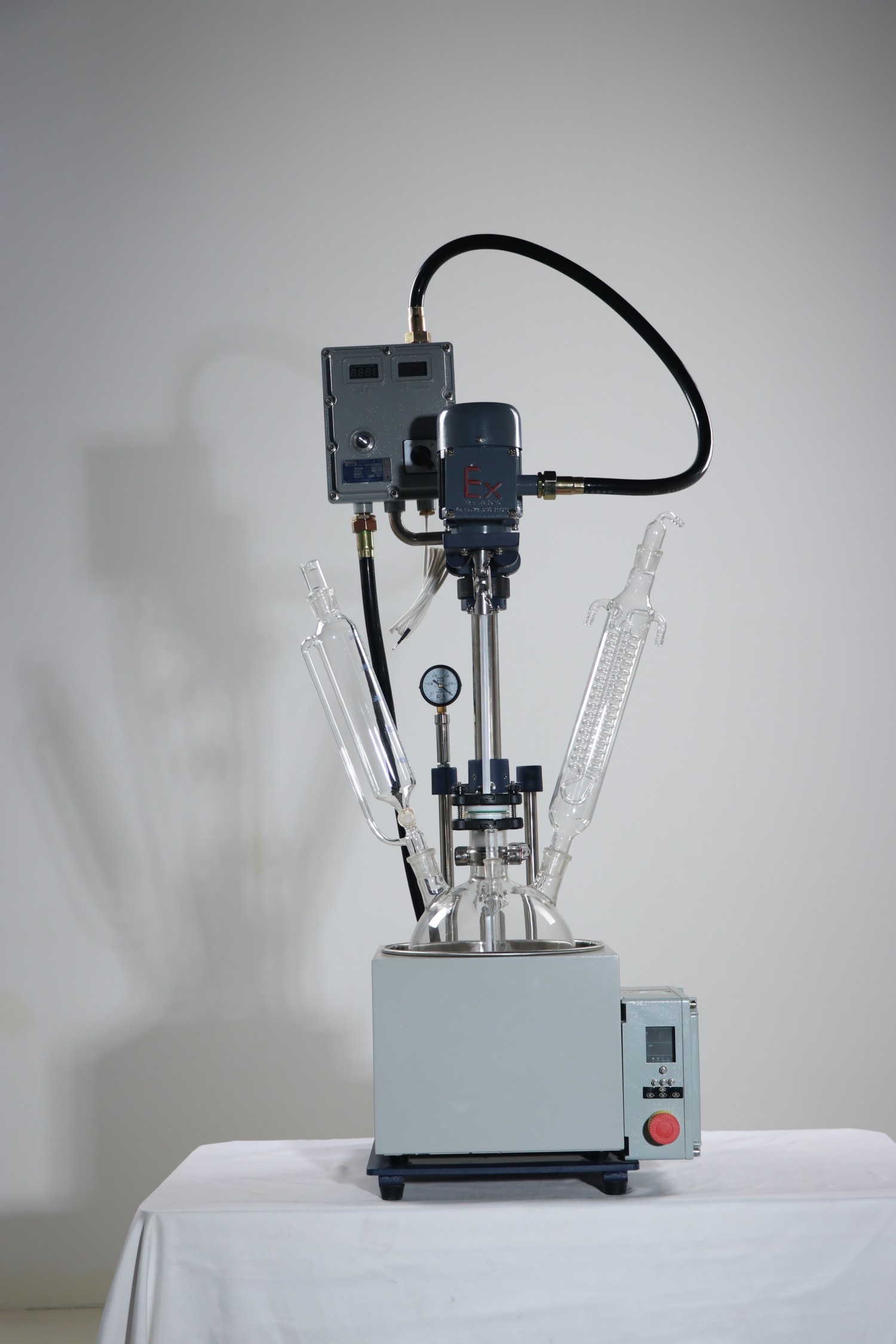 Yuhua Laboratory Chemical Equipment Glass Reactor Price Single Layer Glass Reactor 1L-50L