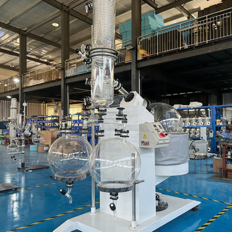 YUHUA Factory 100 Liter Ltr Rotary Evaporator Steam Distillation Set