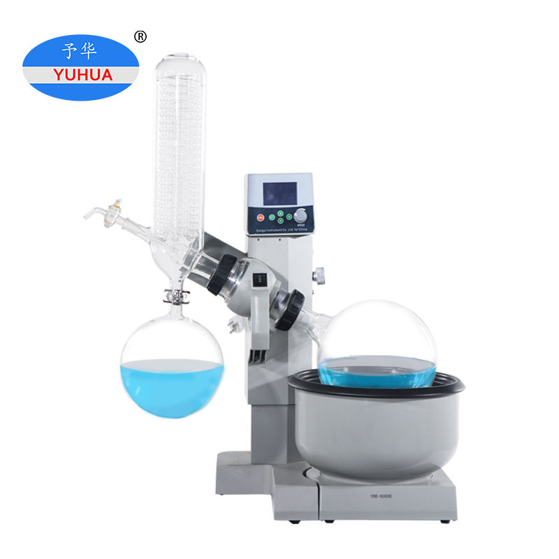 China Factory Yuhua Customizable Laboratory 2L 3L 5L Distillation Rotary Evaporator