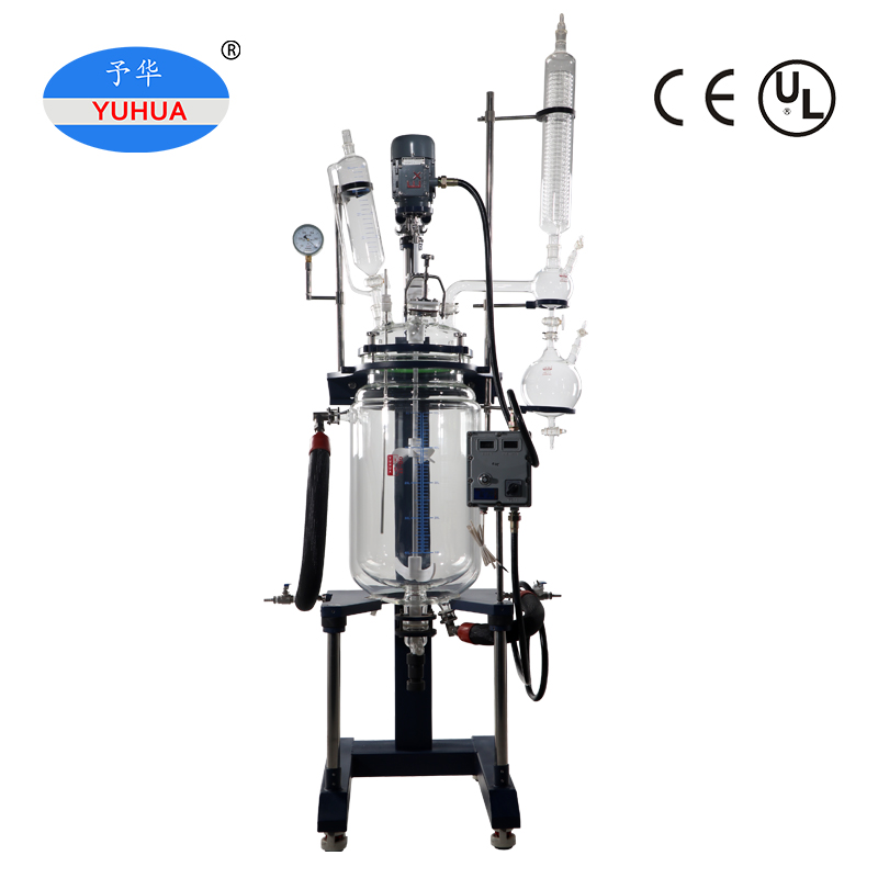 100L Glass Reactor - Excellent Heat Transfer, Stable Stirring Function