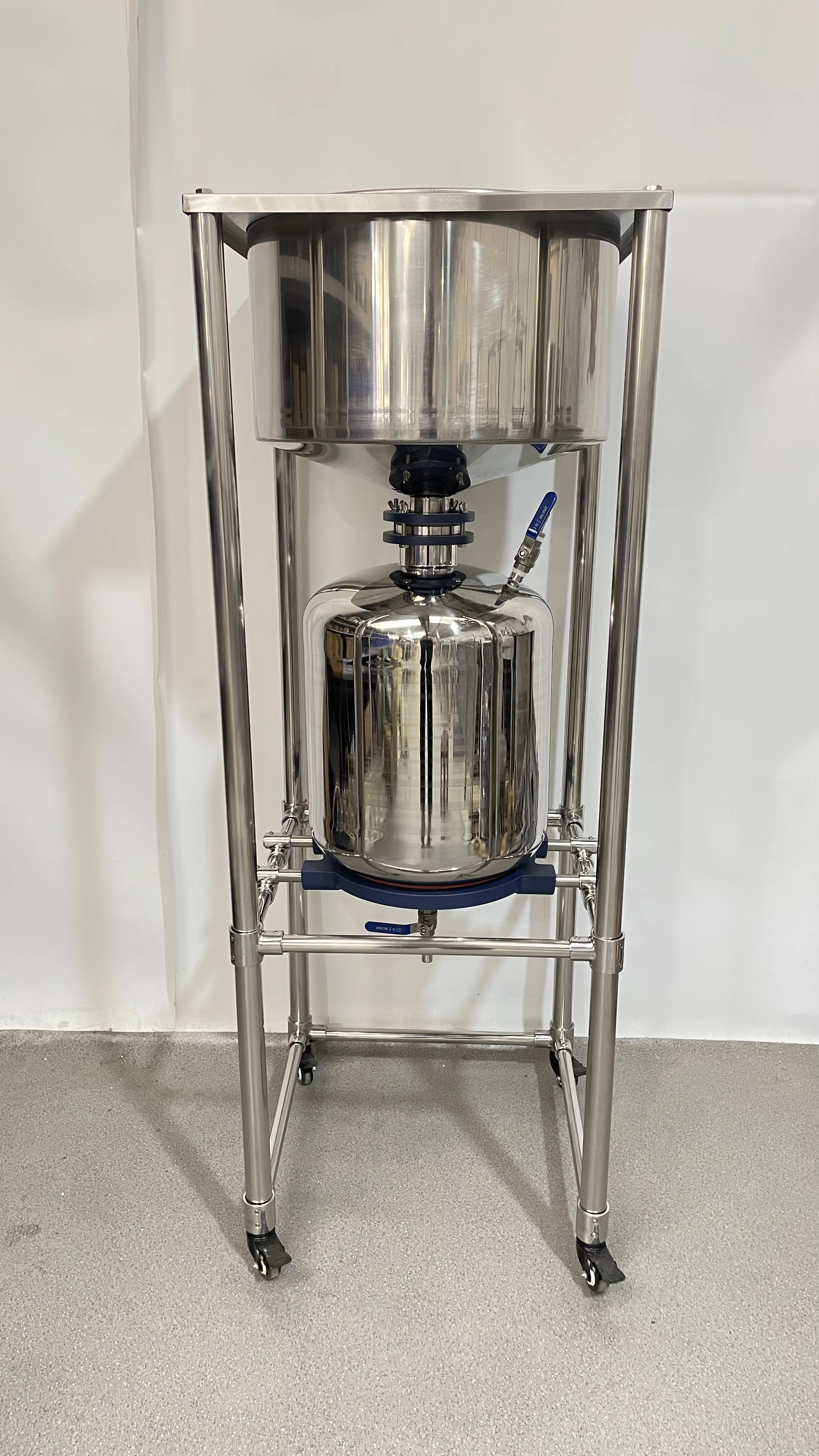 Yuhua Lab Stainless Steel Vacuum Filter Filtration Equipment With Buchner Funnel